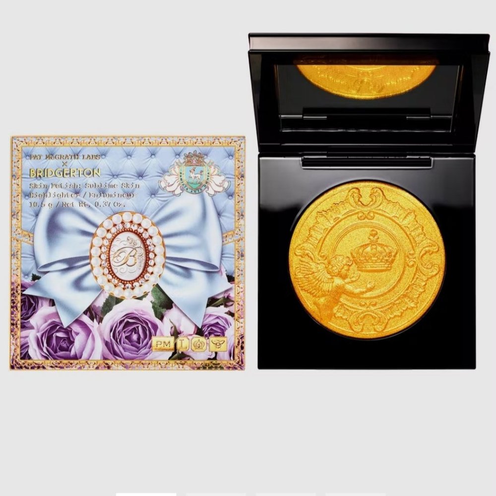 Pat mcgrath × bridgerton gold sublime skin highlighter